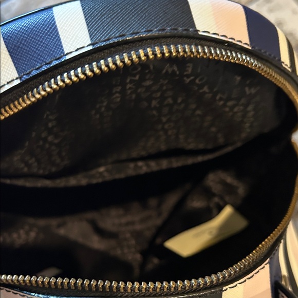 Kate Spade Navy and Pink Striped Backpack - Picture 6 of 6